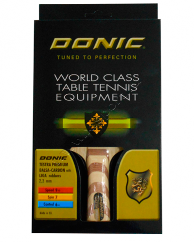  Donic Testra Premium with Liga rubbers, 200205